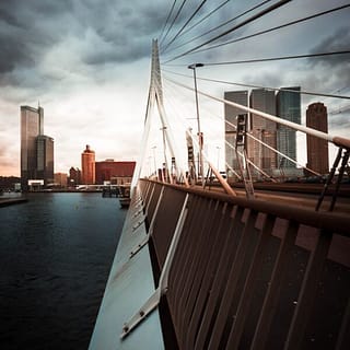 Rotterdam ponte Erasmus bridge