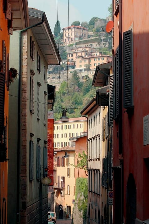 vista cosa fare Bergamo città alta città bassa