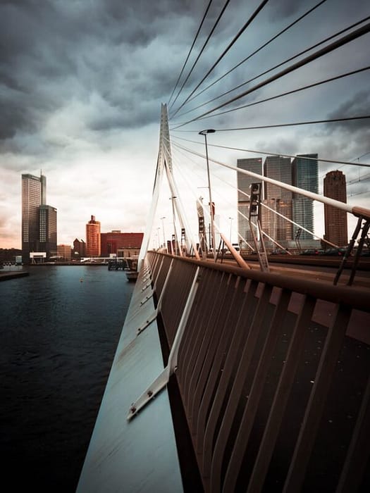 Rotterdam ponte Erasmus bridge